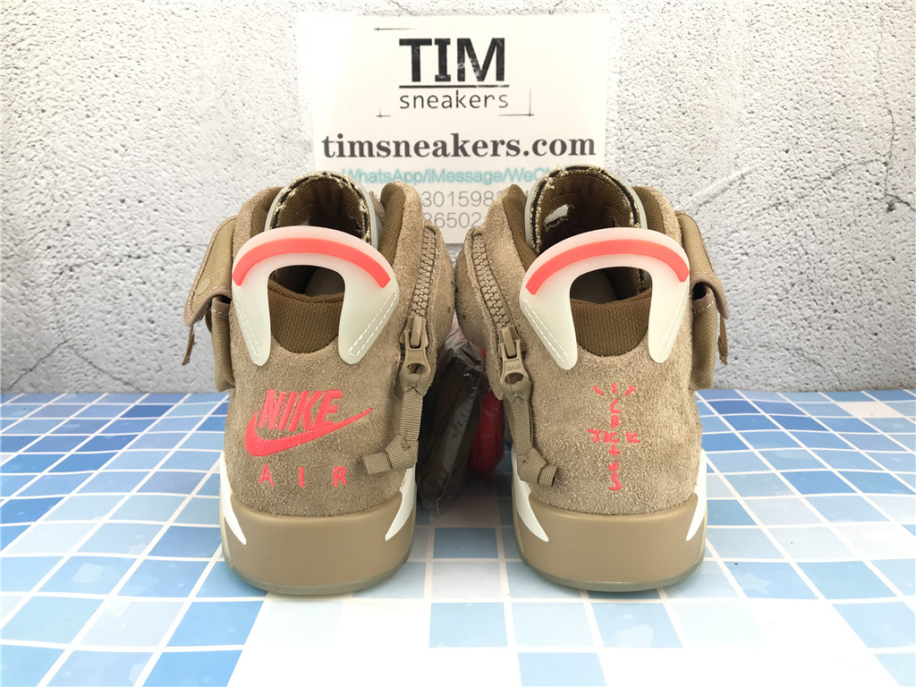 Travis Scott x Air Jordan 6 British Khaki DH0690-200